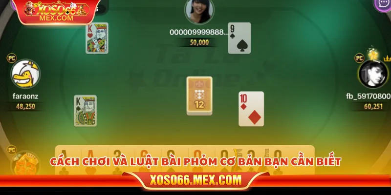 Bài phỏm Xoso66 – Trò chơi kịch tính thử thách trí tuệ 3 Cách chơi và luật bài phỏm cơ bản bạn cần biết