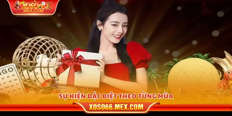 Khuyến Mãi Xoso66 3 Sự kiện đặc biệt theo từng mùa